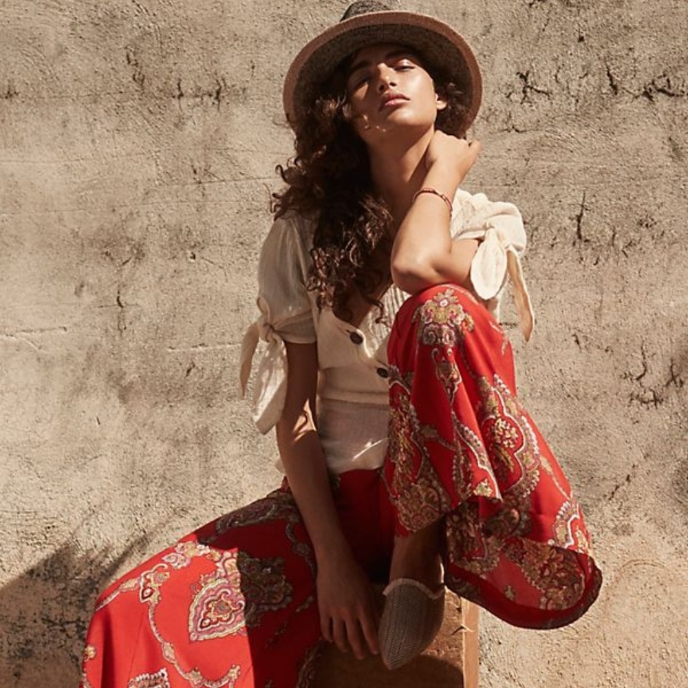 Anthropologie Manon Flared Pants new - Picture 3 of 8